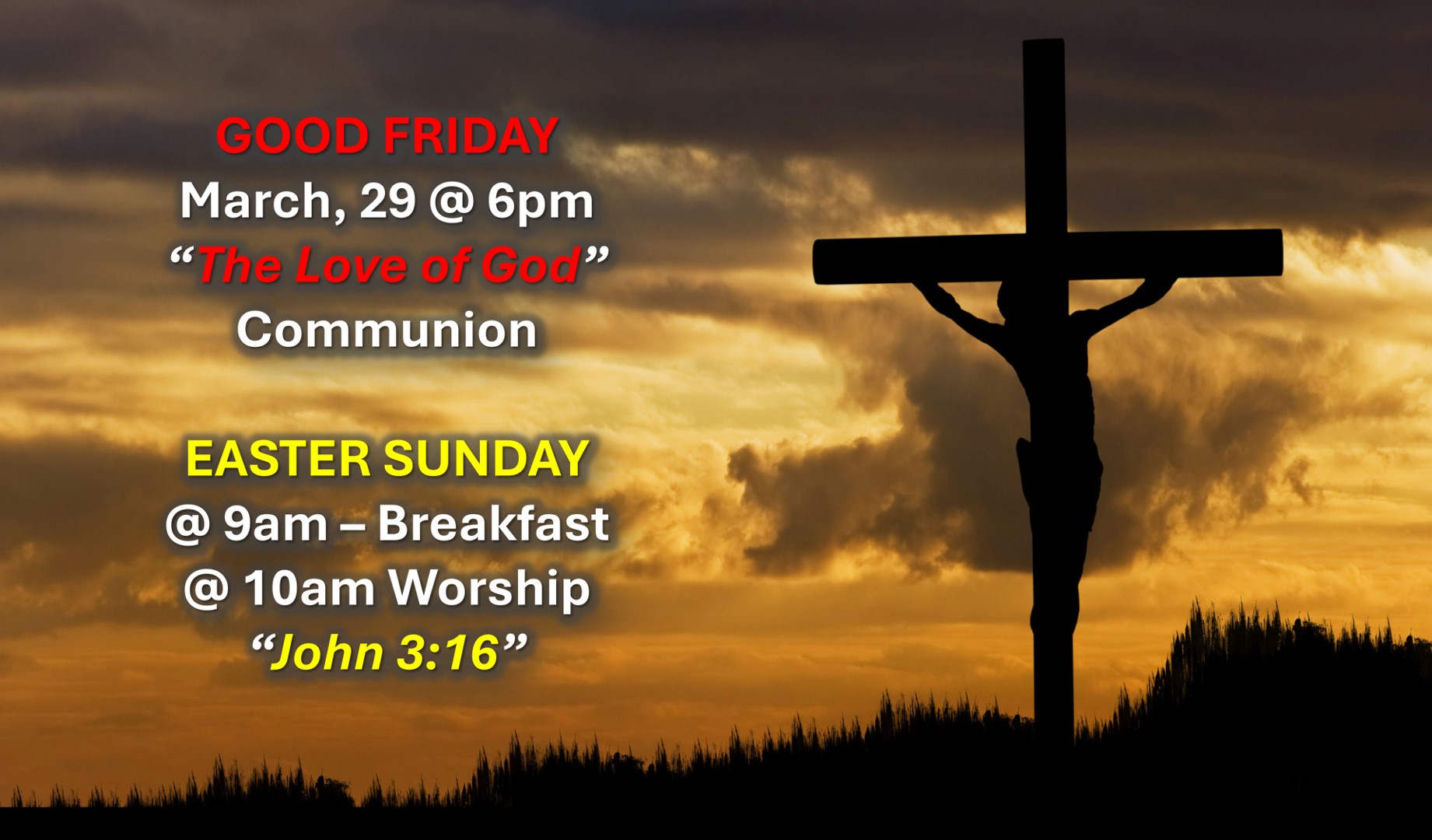 good friday - Easter 2024